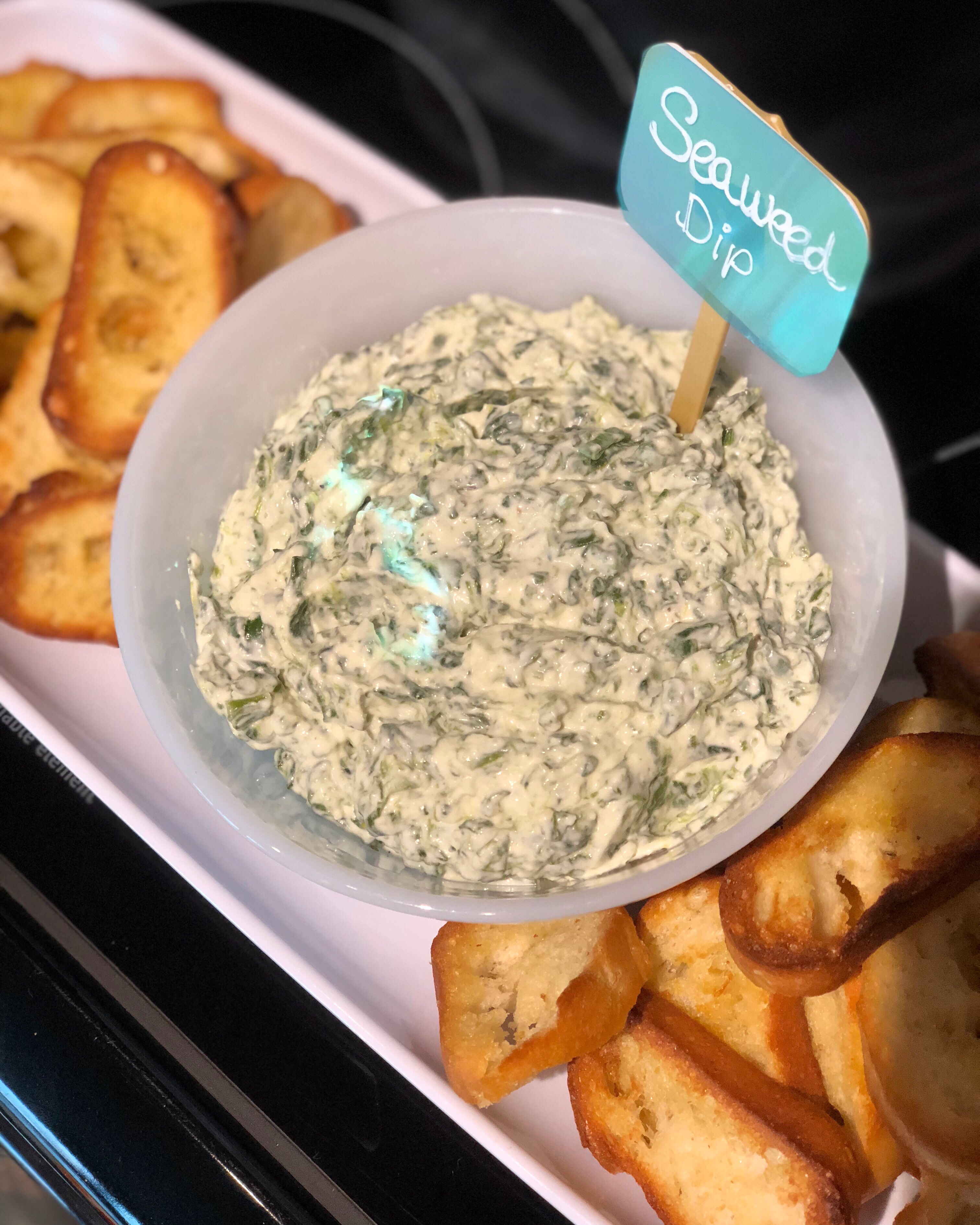 Seaweed Dip Mermaid Party