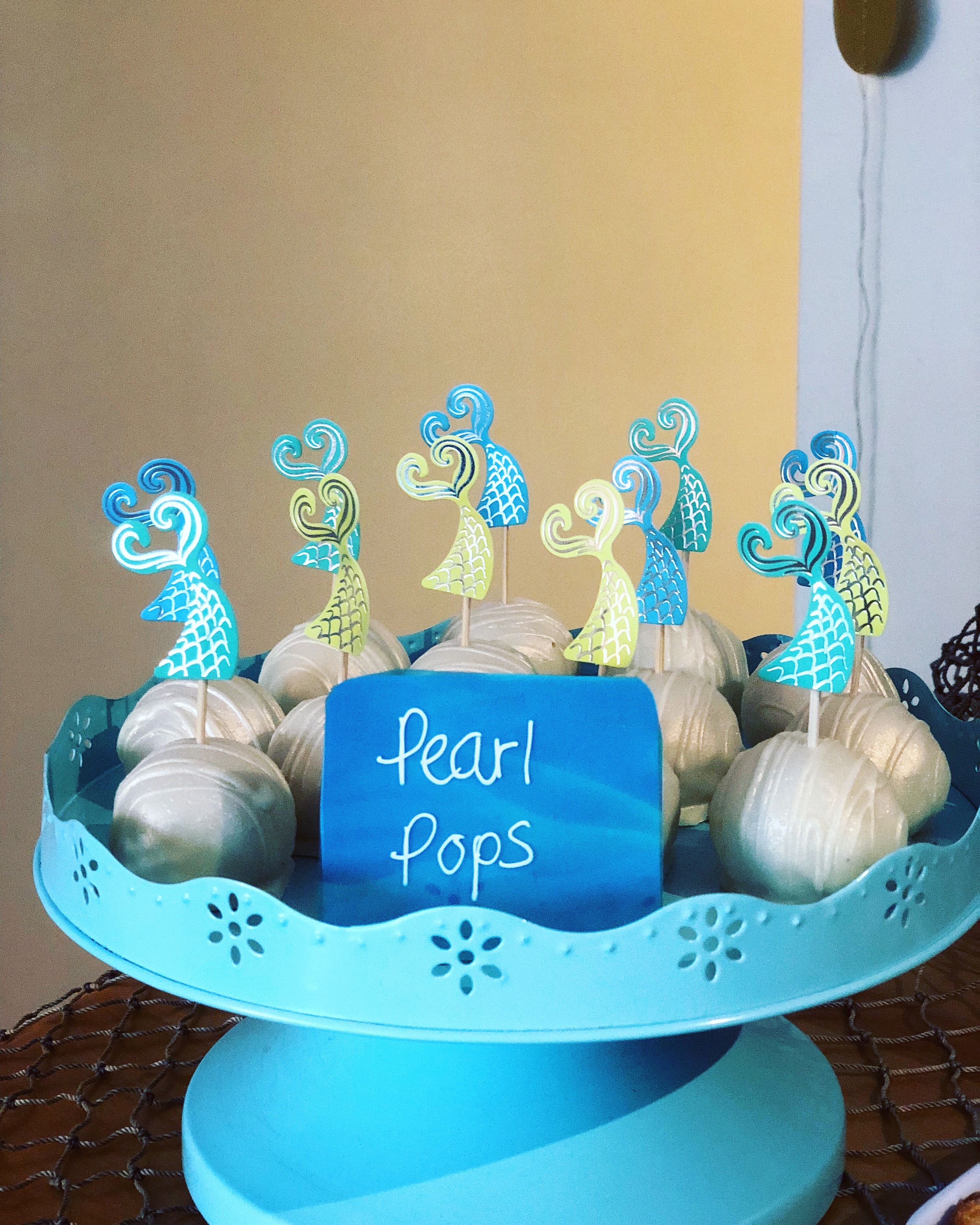 Cake pop Mermaid Party
