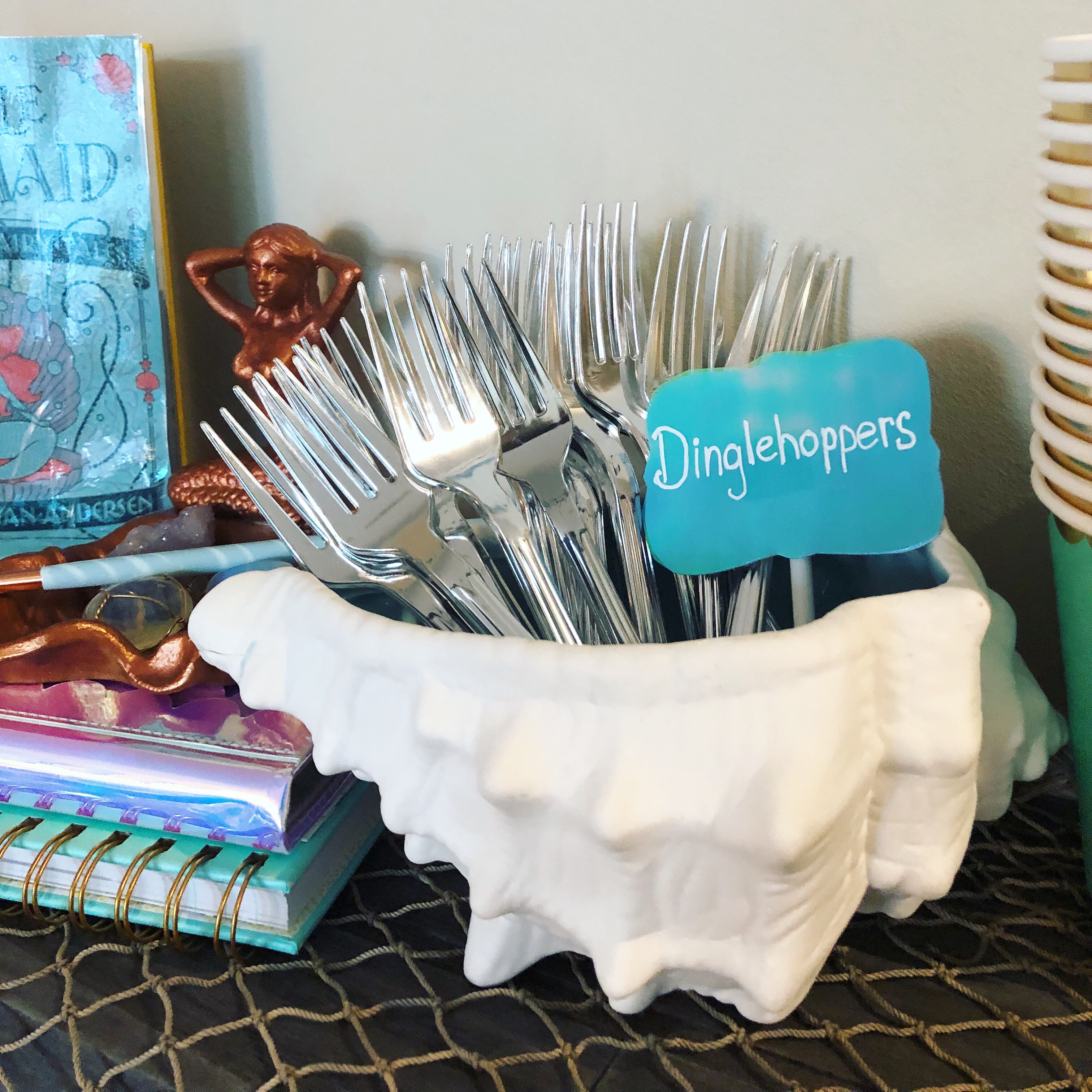 Mermaid Party Decor Dinglehopper