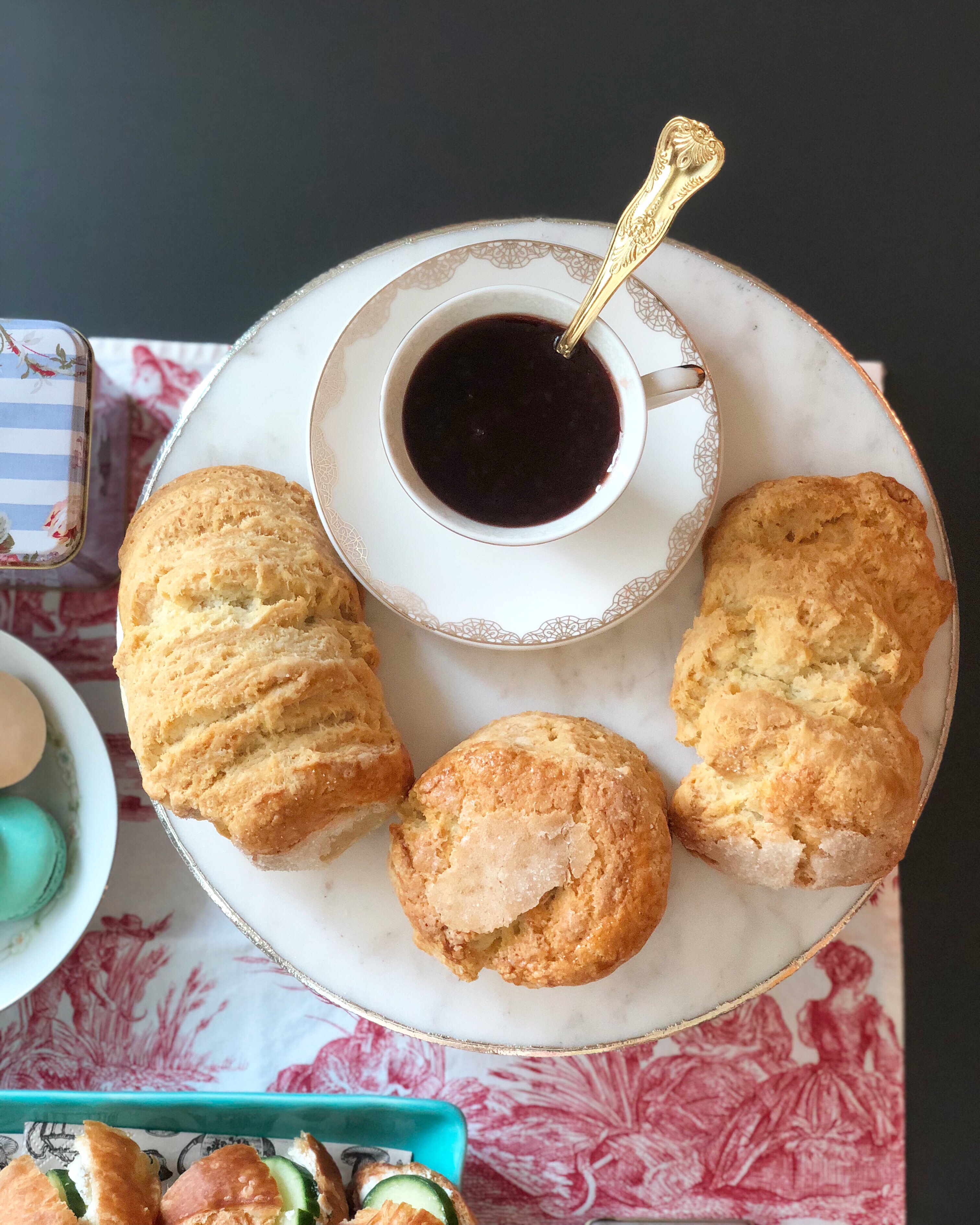 Tea and Scones Kitten and The Bear