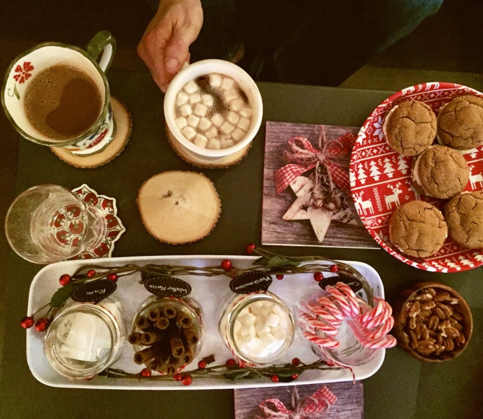 Christmas hot chocolate