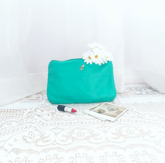 Turquoise bag