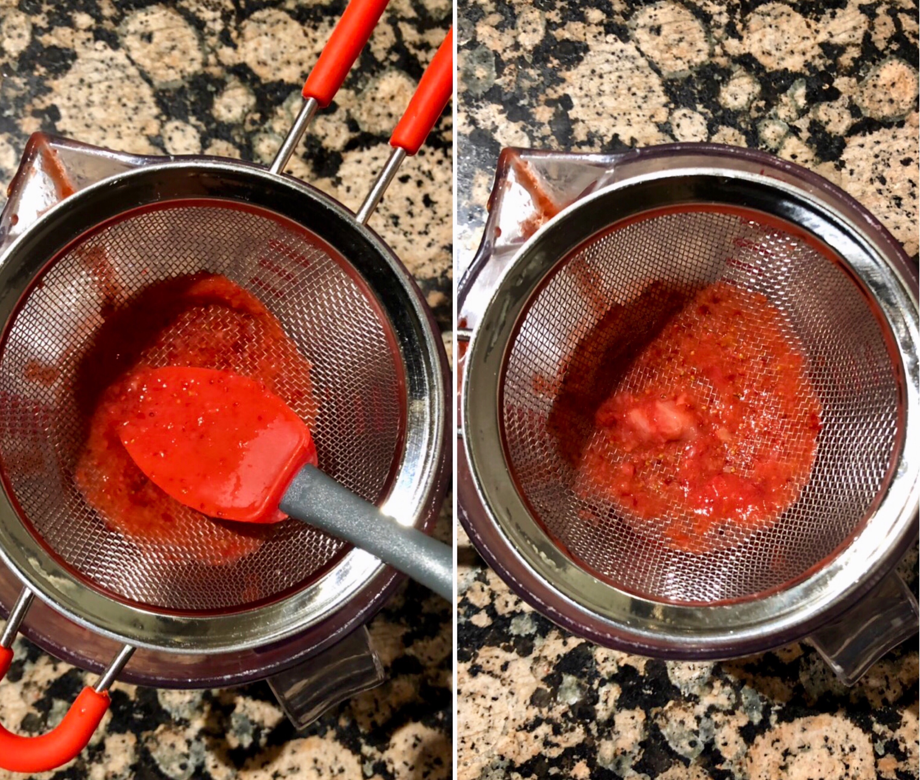 Strawberry purée