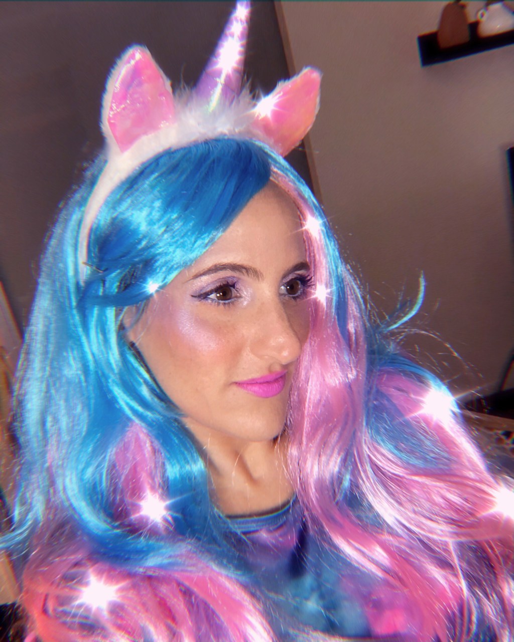Mystical Unicorn Makeup and&nbsp;Costume